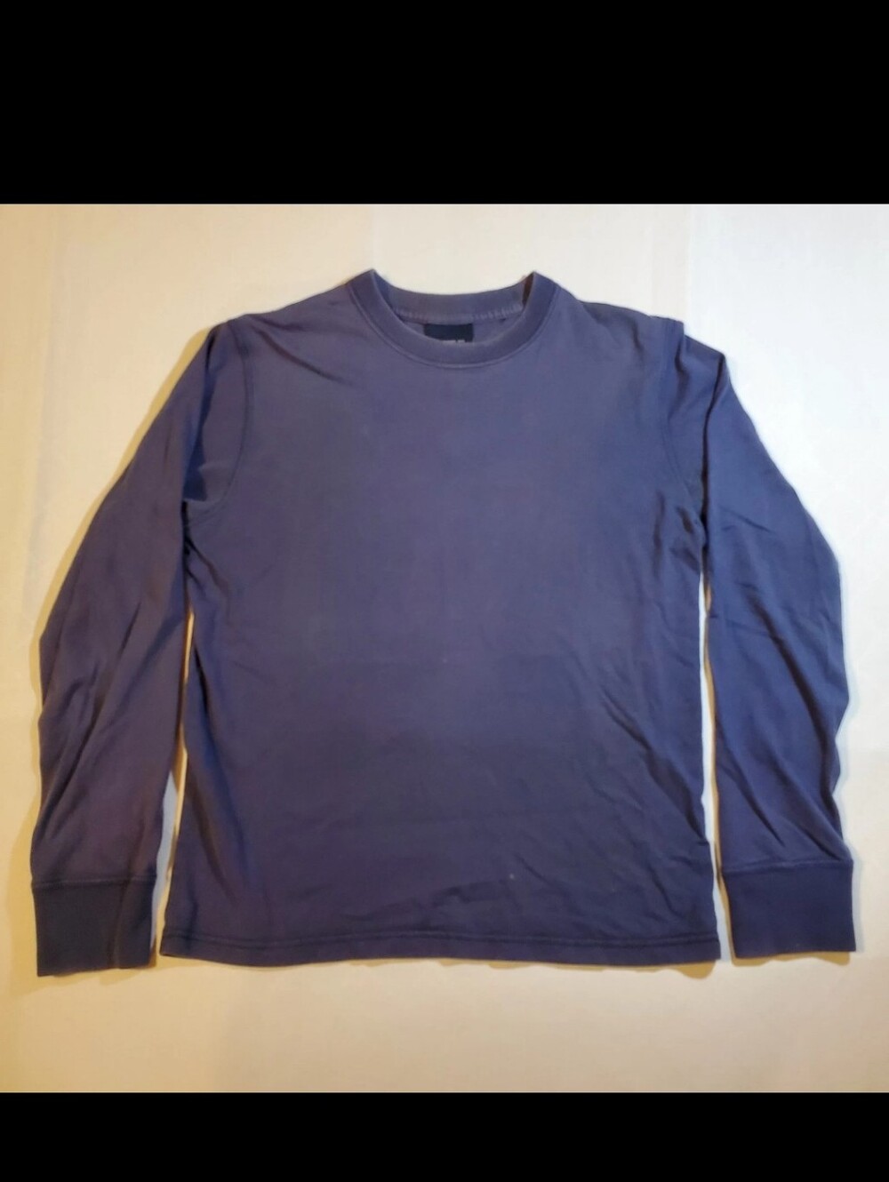 Vintage Abercrombie Thermal Shirt Mens Large Y2K Faded Long Sleeve Stained